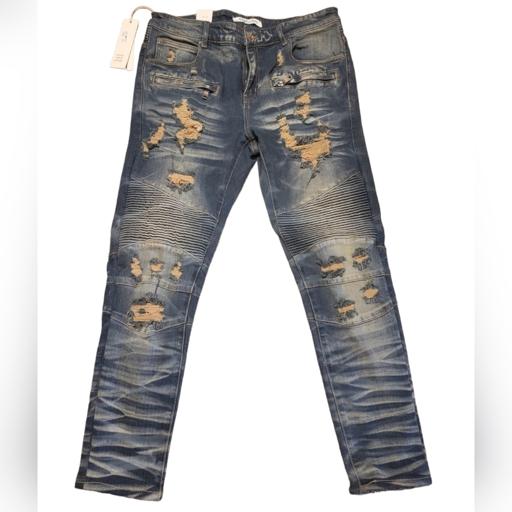 Braxton Biker denim jeans